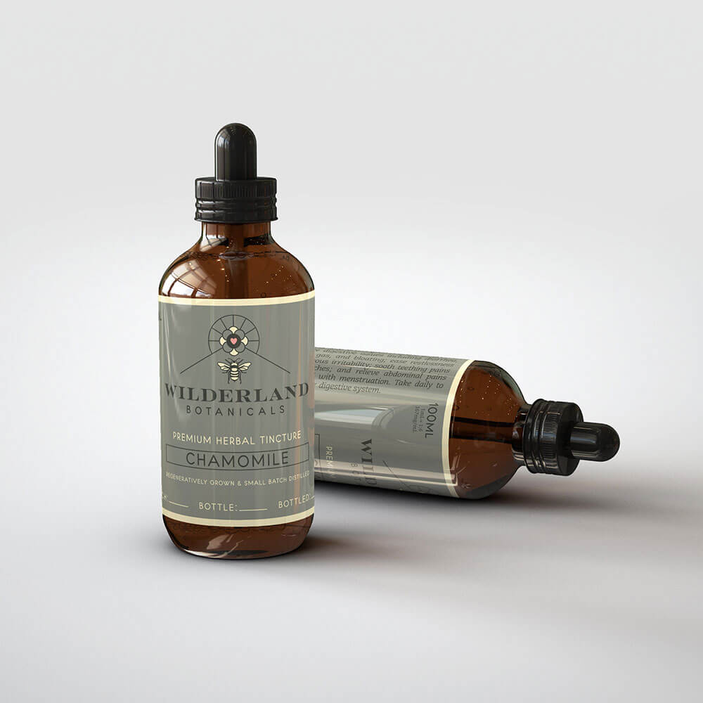 Organic Chamomile Tincture - Wilderland Botanicals