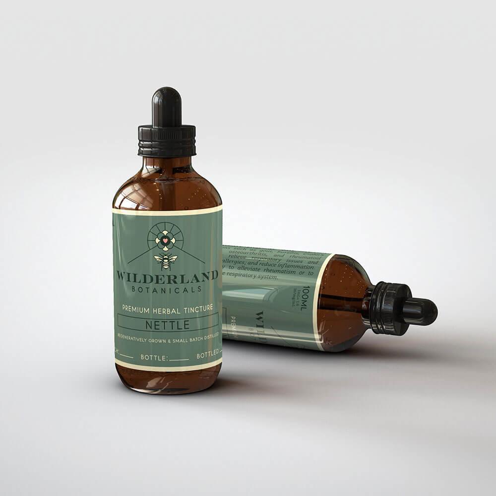 Organic Nettle tincture - Wilderland Botanicals