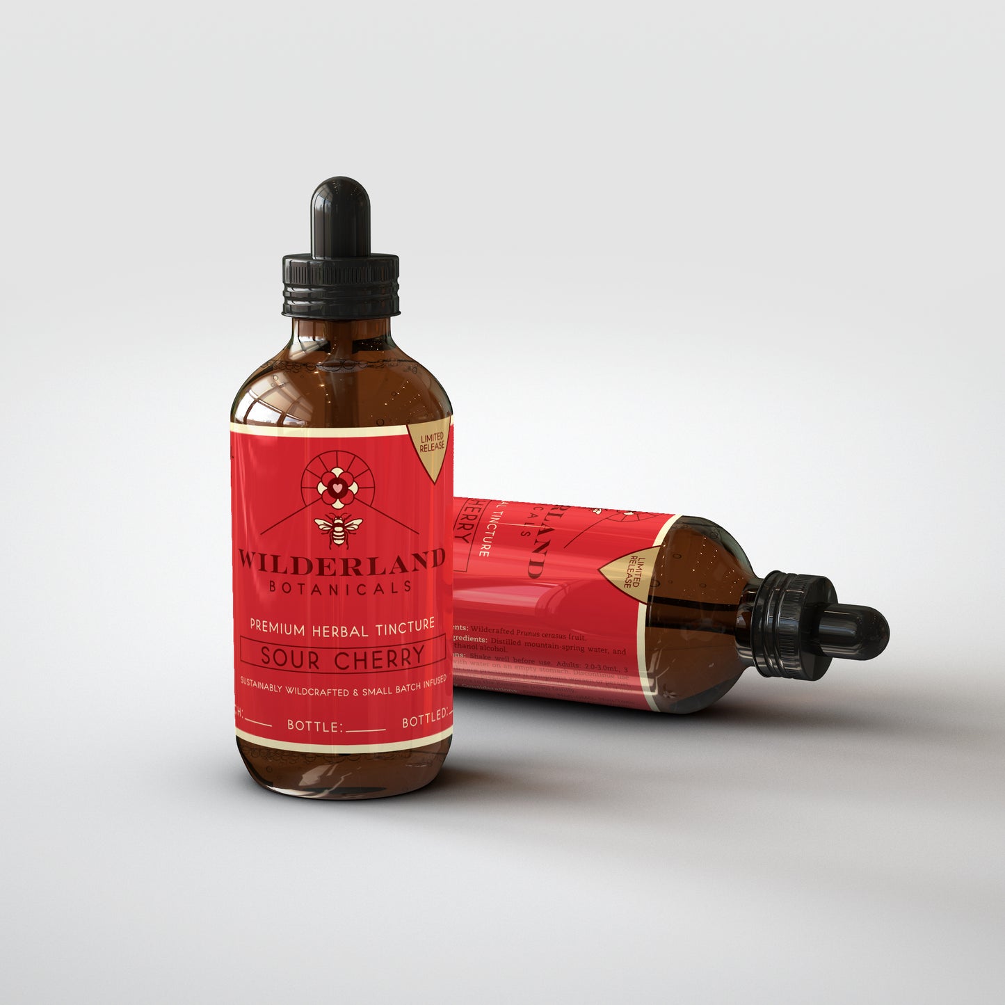 Wildcrafted Sour Cherry Tincture - Wilderland Botanicals